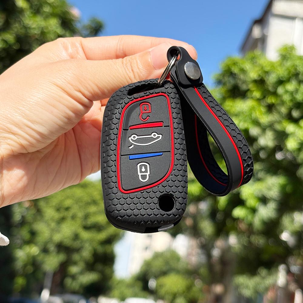 Чехол для ключа для VVDI2 Проводной Xhorse MINI XHORSE Программатор Универсальный для Citroen C4 Для Peugeot 207 Складной Брелок-чехол для ключа