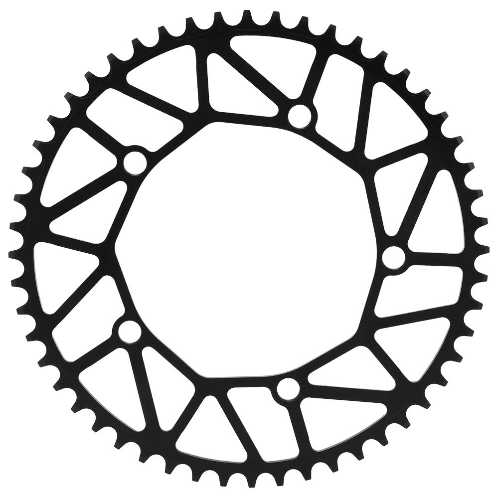     Light   Bike   &amp; Negative Teeth Single Chainring 130BCD Chain Wheel   Accessory(52T )