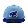 2025 Spring Training Model New Era Cap 59FIFTY Chicago Cubs MLB SPRING TRAINING BP FITTED CAP CHICAGO CUBS Hat 5950 Blue Sz 7-14 [Used]
