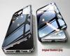 Магнитный чехол-зеркало с защитой от подглядывания для iPhone 13/14/15/16 Pro Max с двусторонней защитой из стекла