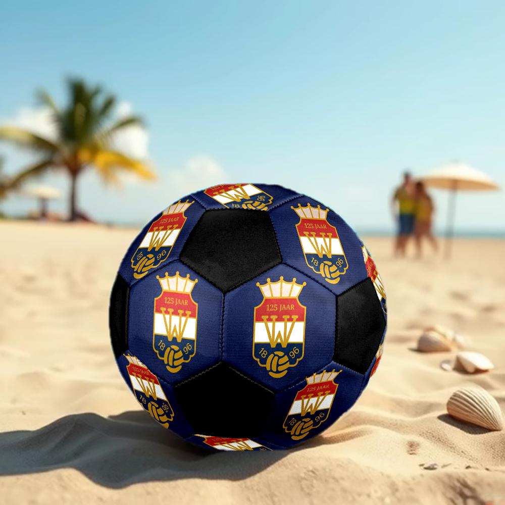 РАЗМЕР 5 Футбольный мяч Willem II Цветной Для всех возрастов Машинная строчка ПВХ Готов к соревнованиям Прочный Высокий отскок