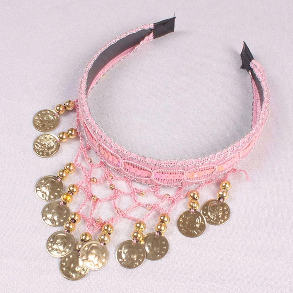 Костюмы для восточных танцев Головные уборы Аксессуары для сценических выступлений Индийский танец Вставляемый в прическу