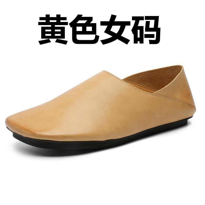 2025 темные ретро туфли одиночные пара удобные повседневные туфли одна педаль ленивые туфли 14712-24712-X