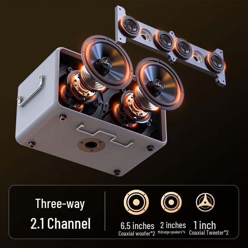 Shanshui SS190 Portable Karaoke Speaker CN plug (adapter included)