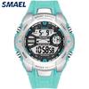 SMAEL 1340  Fashion New Design Men Digital Watch Rubber Strap Water Resistant Superior  Multi Function Date Sports Wristwatch