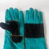 Heavy Duty Leather Dog Bite Proof Gloves Training Cats Dogs Reinforced Thumb Back Protection Cowhide Welding Work