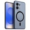 Магнитный железный кольцевой чехол для телефона Vivo Y21 5G, Y11d, Y05, матовый мягкий ТПУ, ударопрочный чехол