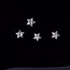 Мини-серьги Beixi Artistic Star с цирконием, стерлинговое серебро S925, унисекс