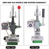Hot Foil Stamping Machine Portable Leather Craft Pressing Manual Heat Press ToolM EU Plug 220V