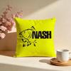 Trendy NNash Fishing logoed Cushion Cover Stylish Washable Pillow Cover Ideal for Couch Bedroom Car Decoration