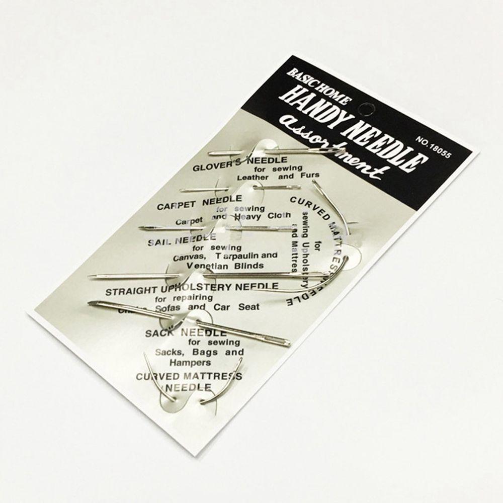 7 Pcs/set Crafts Leather Carpet Curved Hand Repair Upholstery Sewing Needles