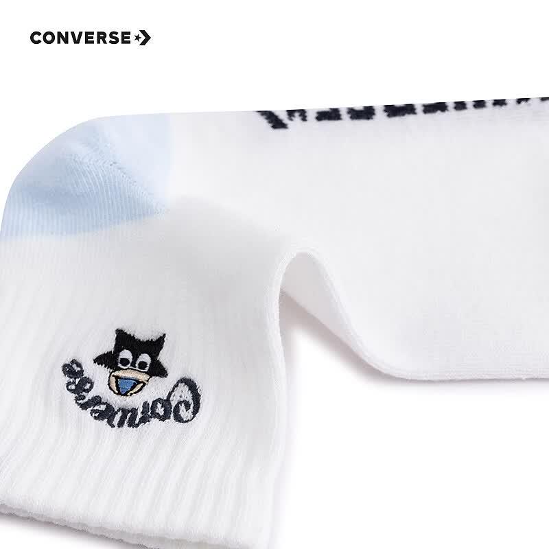 Converse Молодежные эластичные дышащие спортивные носки (Упаковка из 3 пар)