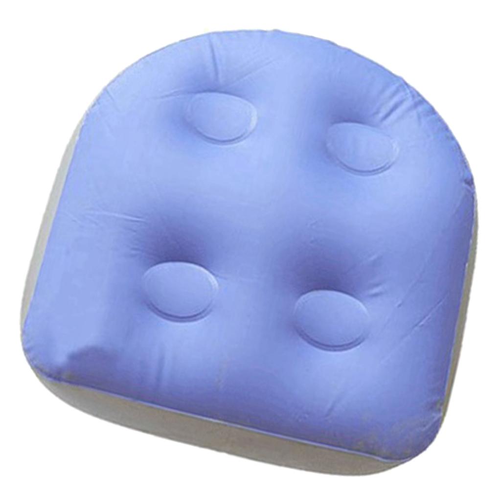Inflatable Seat Spa Hot Tub Spas Cushion Booster with Suction Cups for Adults