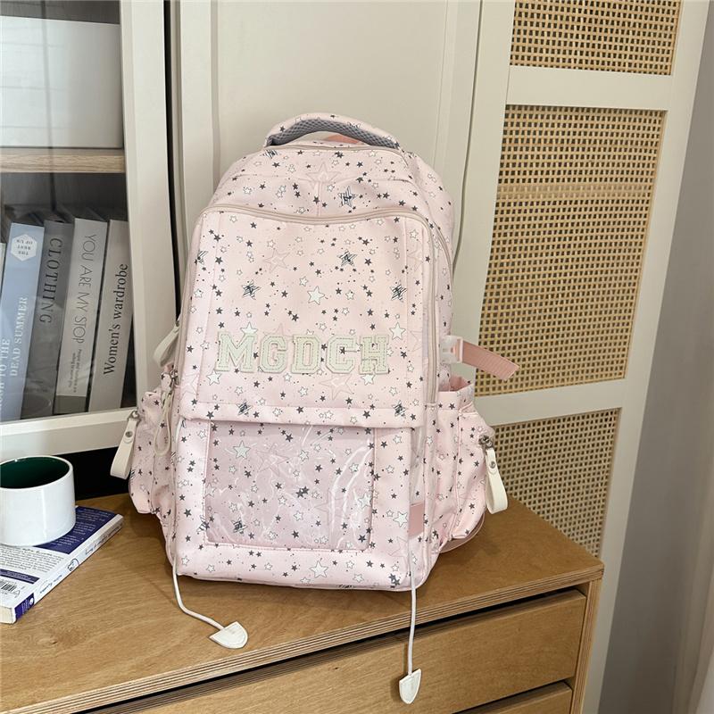 Junior High School Schoolbag Women's Large Capacity Lightweight Backpack