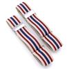 "Women's Shirt Fabric Cuffs and Men's Armbands, 2.5cm Elastic, Versatile Bracelets"