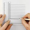Folding Ruler Multifunction DIY Drawing Rulers for Kids Students Office School Stationery Angle Measuring Drafting Tool