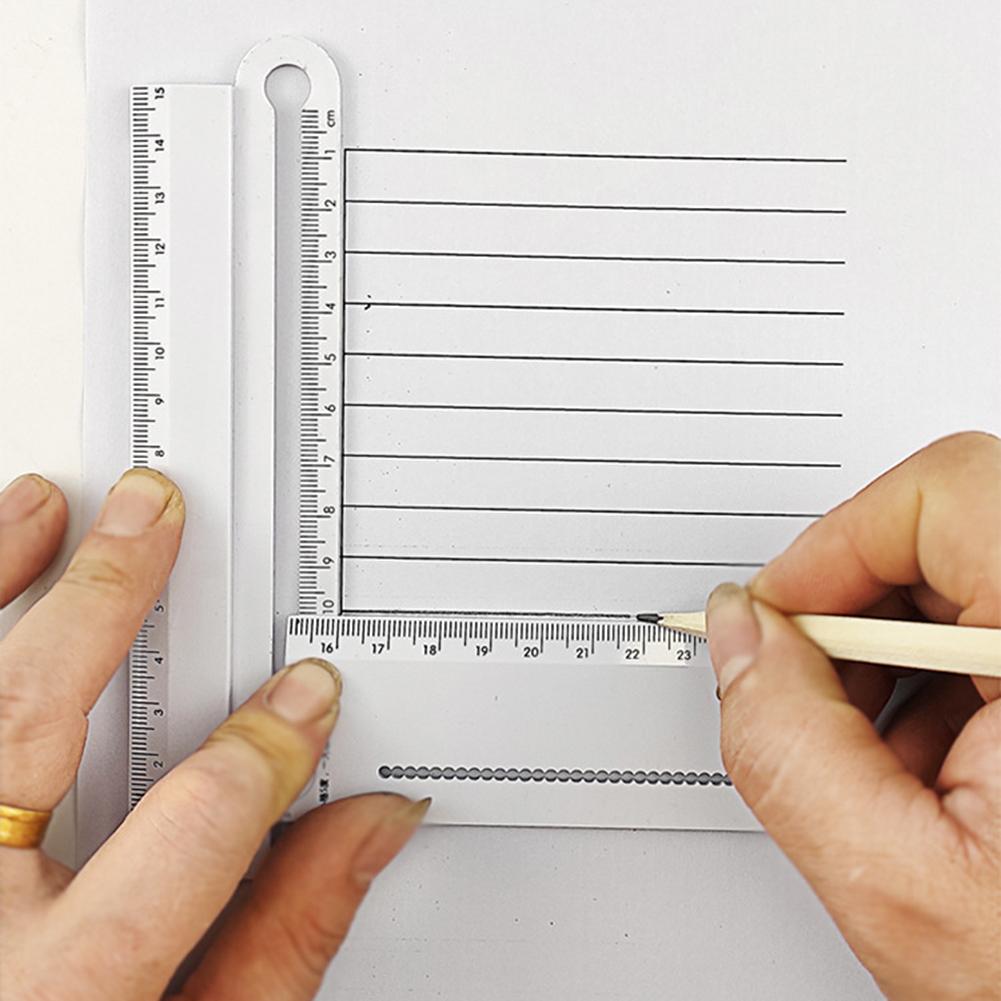 Folding Geometric Drawing Ruler Multifunctional Math Line Circular Drawing Geometry Template Angle Measure Drafting Ruler