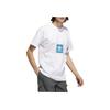 Adidas Originals Championship Striped Logo Print Star Embroidery Round Neck Short Sleeve T-Shirt Men Tops White EC7351