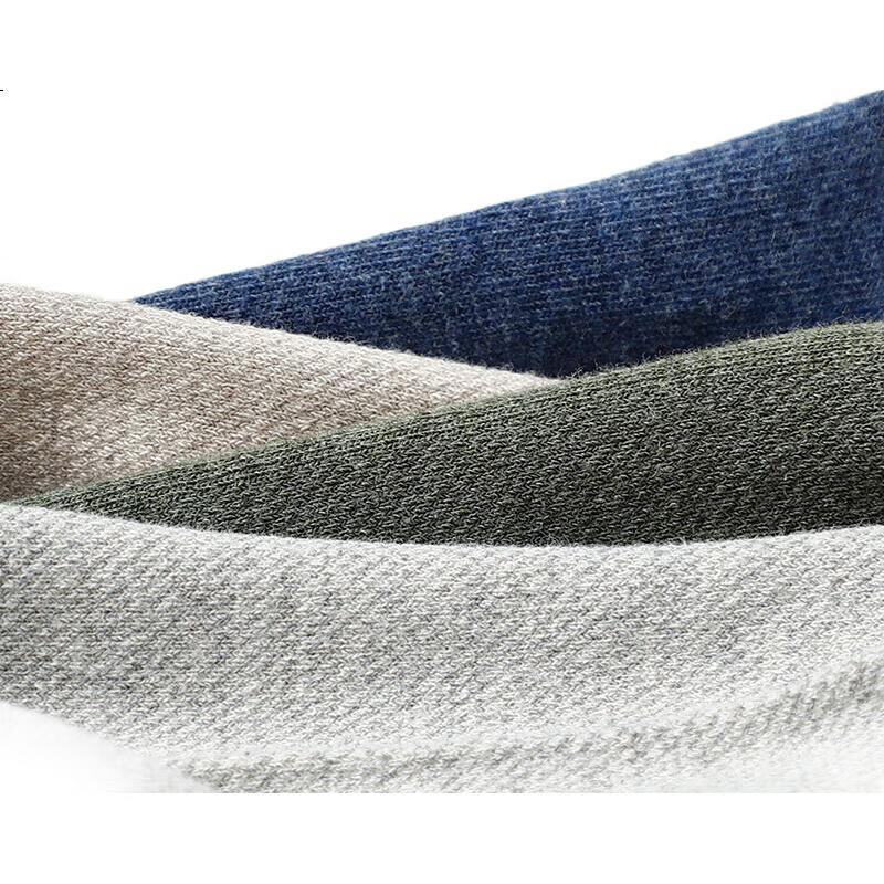 LangSha Men's Short Socks, Mesh Breathable, Summer Pure Cotton Boat Socks, Antibacterial Sweat-Absorbing Thin Full Cotton Low-Cut Socks, Style One