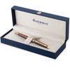 WATERMAN Metropolitan Essential Copper Red GT Ballpoint Fine Gift Premium Official Product Number 2217938 Pen, Nib, Oil-Based, Boxed, Quality, Import,