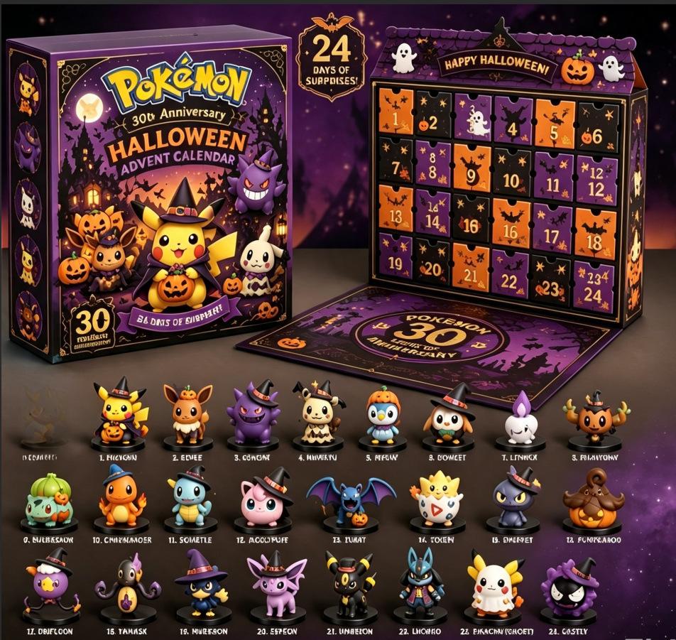 AcrylicHalloween Advent CalendarHalloween Advent Acrylic Blind Box F