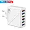 6 USB EU Plug White – matches the image