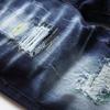 2022 Summer Fashion Men Denim Shorts Pants Men Casual Shorts Jeans Holes Trousers
