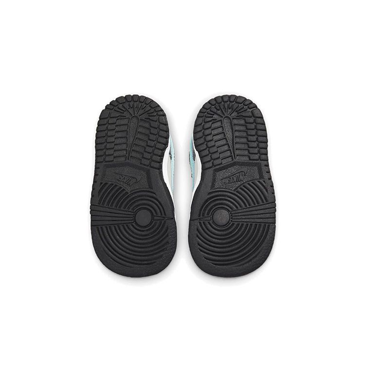 Nike Детские кроссовки Dunk Low TD Tiffany Серый Светло-Дымчато-Серый Черный CW1589-003