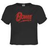 Amplified Womens/Ladies David Bowie Logo T-Shirt