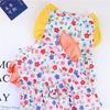 Thin Pet Dog Clothes Soft Dog Flying Sleeve Skirt Fashion Dog Princess Dress  Casual Outfit
