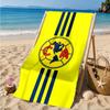 Club America Emblem Beach Towel, Quick-drying, Easy to Care for, Suitable for Both Fitness and Beach Vacations,Sports Essential