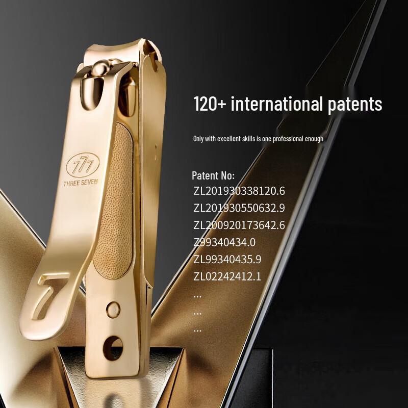 777 Black Gold 11-Piece Nail Clipper Set