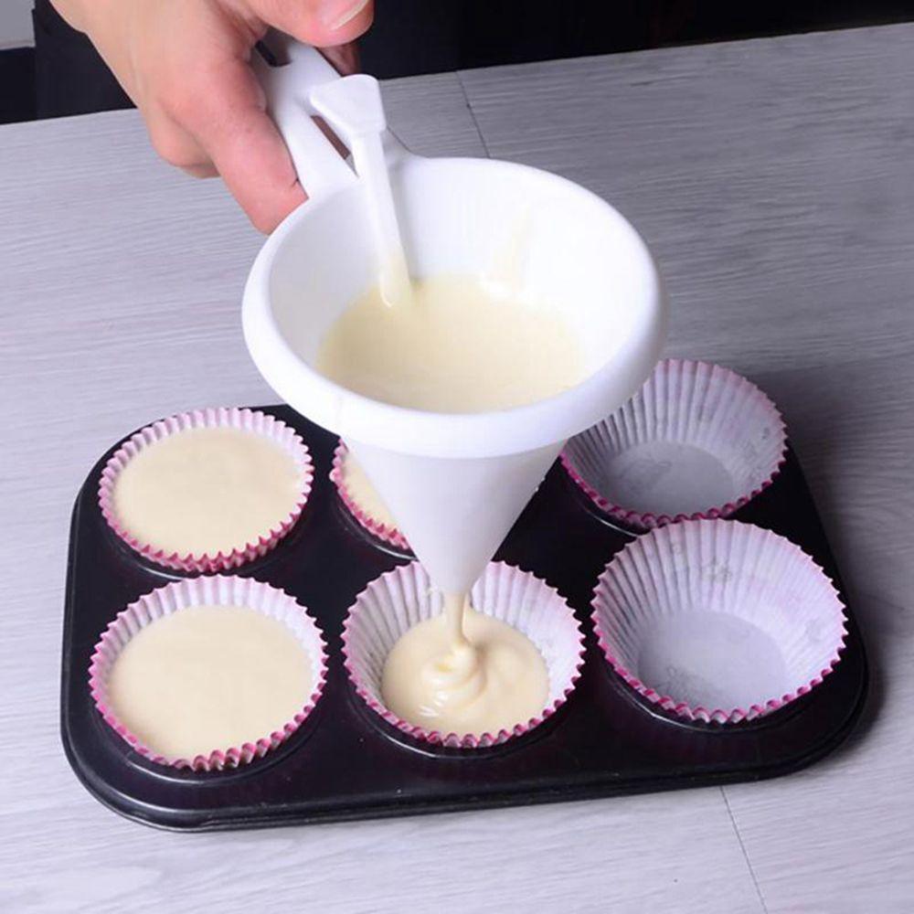Kitchen & Home Pancake Candy Chocolate Pastry Tools Baking Mold Cream Dispenser Batter Funnel