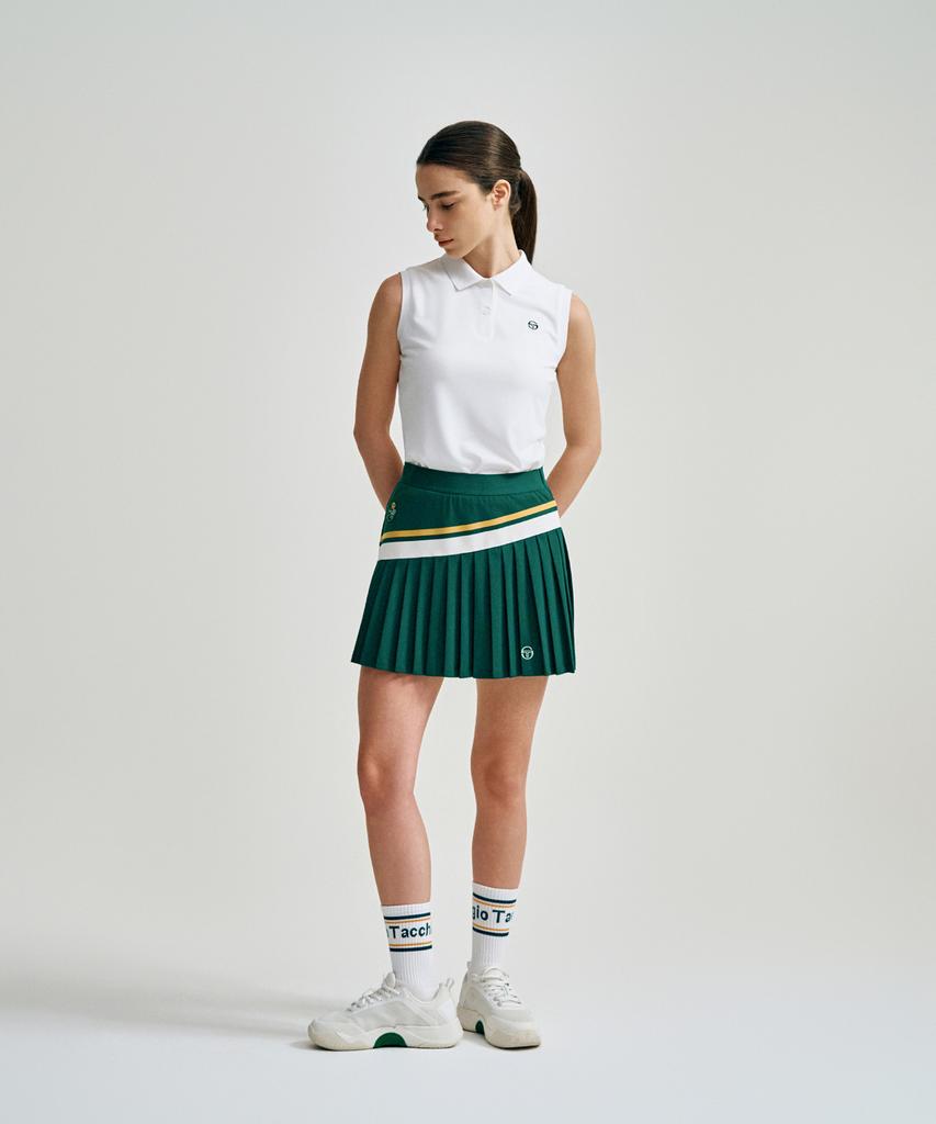 SERGIO TACCHINI Женская плиссированная юбка Mc Scratch Staff (зеленый)