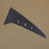 For Toyota Sienna -2025 Carbon Fiber Rear Door Spoiler Wing Cover Trims