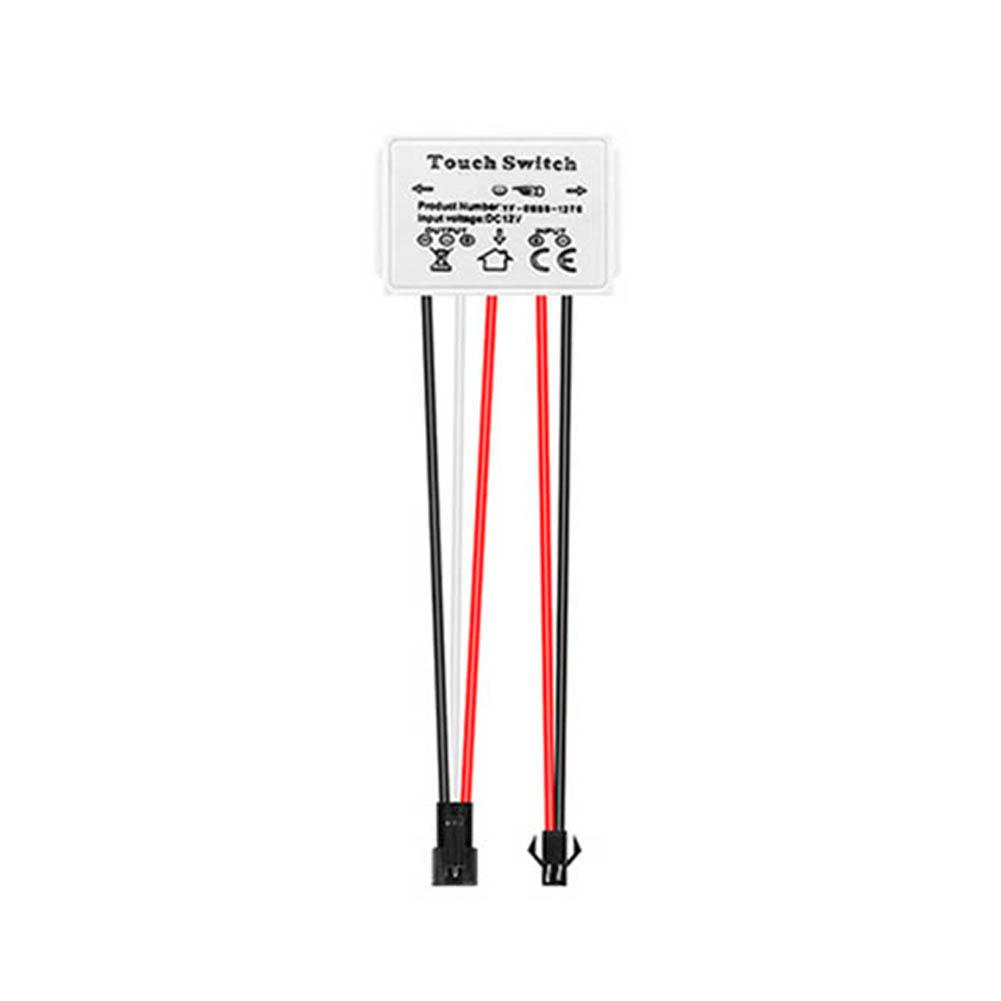 LED Mirror Light Touch Sensor Switch DC 12V 5A 60W Single Button Control Device