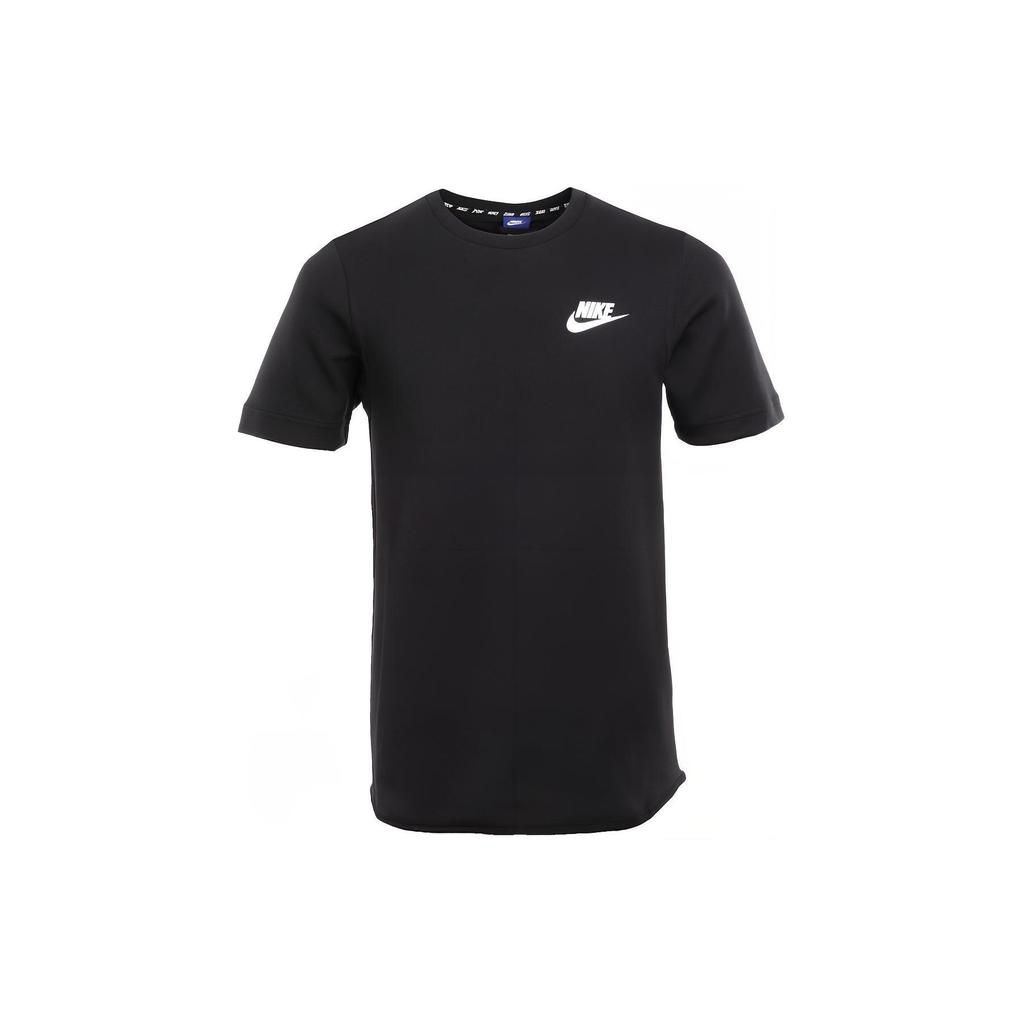 Nike Мужская футболка с коротким рукавом Nike Sportswear Tech Fleece 'Черный' 833893-010