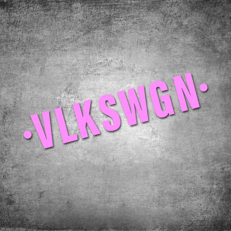 1 шт. Новые автомобильные наклейки VLKSWGN Водонепроницаемые наклейки на переднее и заднее стекло автомобиля Креативная отделка кузова автомобиля для Vlkswagn VW