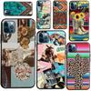 Эстетический мягкий чехол в стиле Western Cowboy Boho для iPhone 12 13 Mini 11 Pro Max XR X XS Max SE 2020 7 8 Plus, чехол для телефона