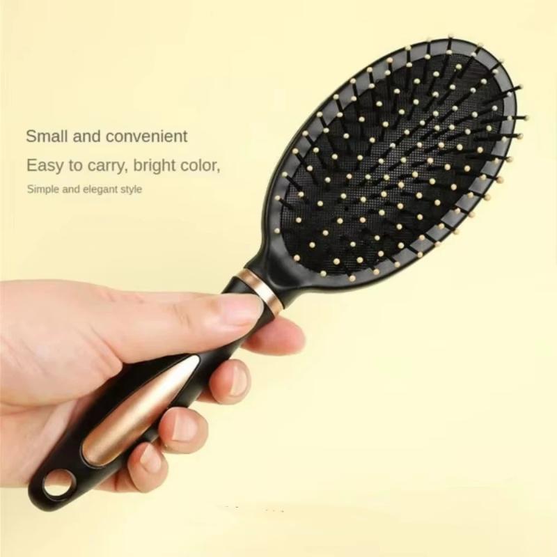 Round Massage Hairbrush Comb Professional Salon Straight Smooth Paddle Hair Brush Suit For All Hair Type Hairbrush Styling Comb