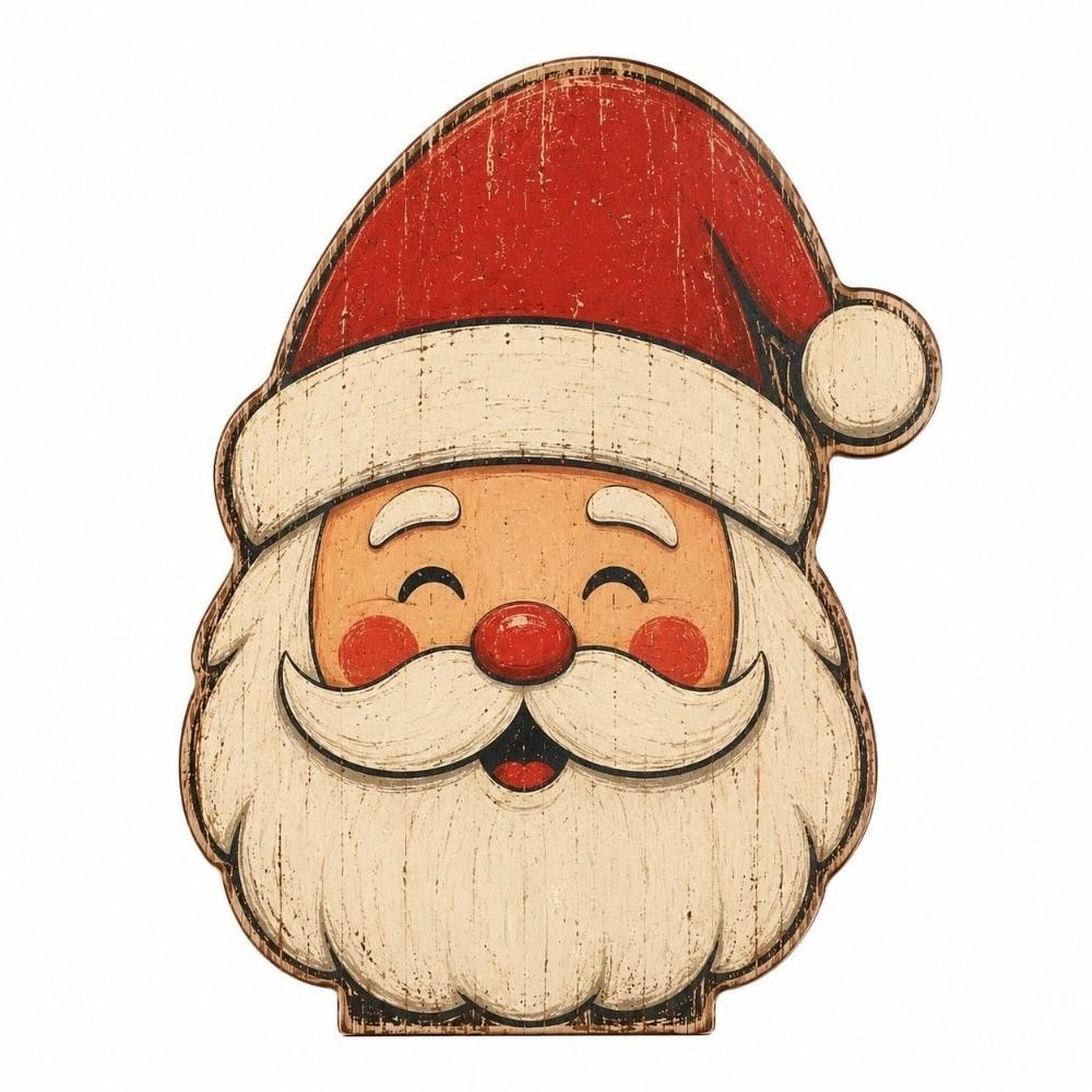 Tree Sock Christmas Wooden Ornaments Snowman Xmas Desktop Ornaments Christmas Decoration OfficeV