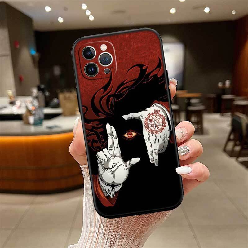 Чехол Hellsing для Samsung Note 20 10 S25 Plus Ultra Lite FE M20 M21 M30 M31 M51 A11 A26 A51 A52 A53 A56 A70 A71 A72 A73