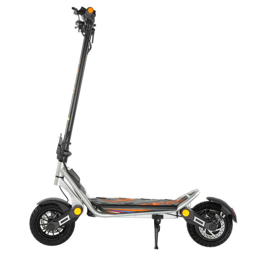kukirin a1 Folding Electric Scooter 800W DC Brushless Hub Motor Front and Rear Dual Disc Brakes + Power-off Brake