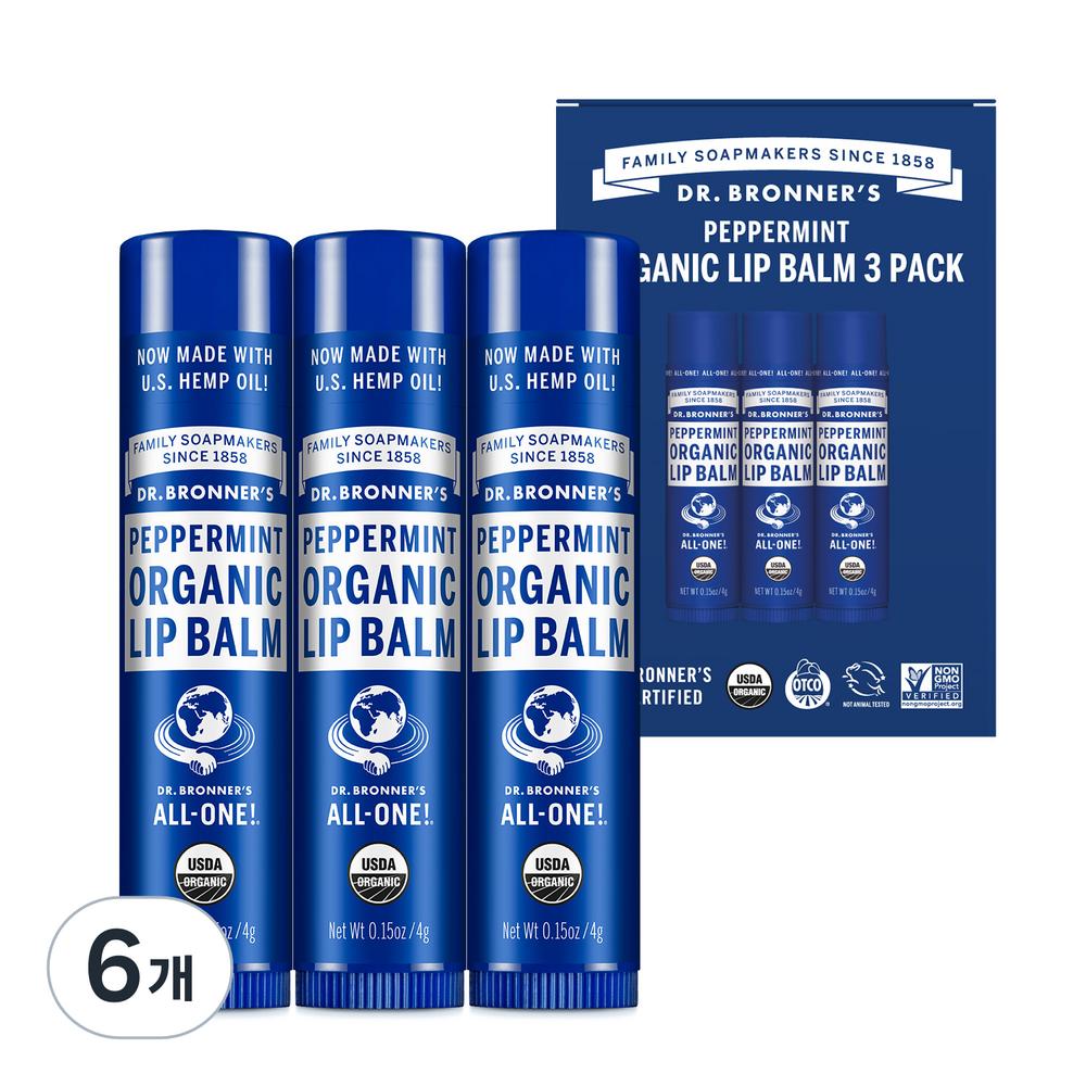 Dr. Bronner's Organic Lip Balm 4g