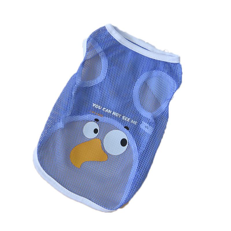 Летняя классная одежда для собак, новый жилет для собак, дышащий жилет, футболка, костюм для собак-бульдогов, футболка для собак, одежда для домашних животных на открытом воздухе