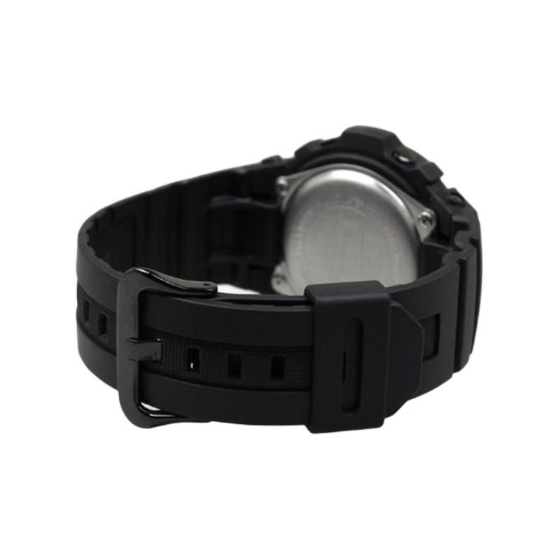 Casio Серия G-SHOCK Модный и яркий Уличная классика Стрелочный Двойной дисплей Циферблат Водонепроницаемый Механизм Кварцевый механизм Ремешок из смолы AW-591BB-1A