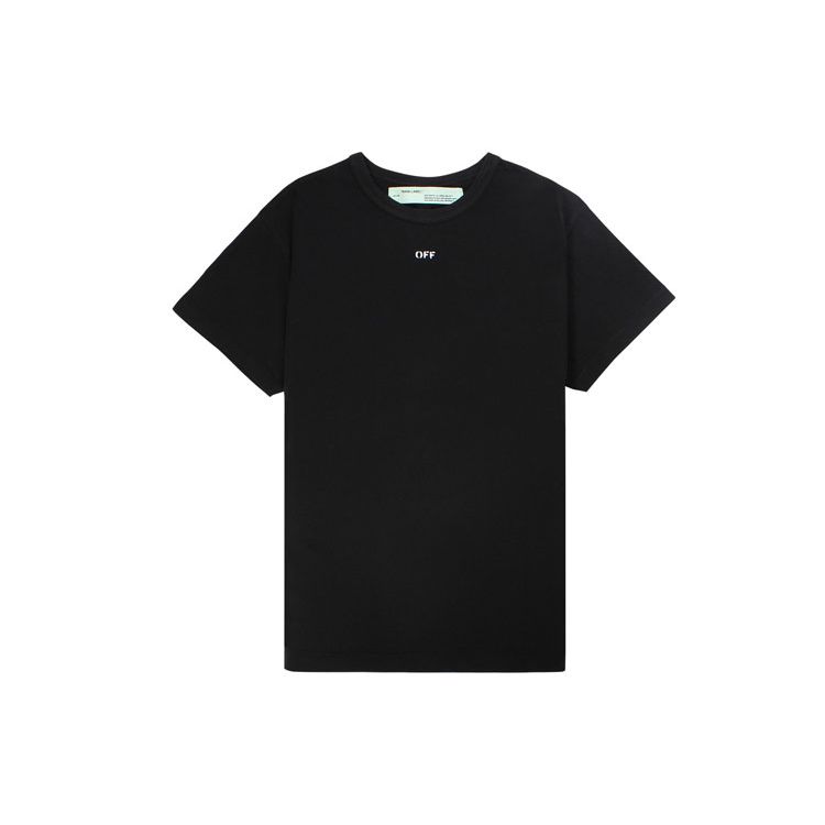 Off-White Футболка Arrows Hands S/S, черная, мужская, уличная, OMAA002S181850921088