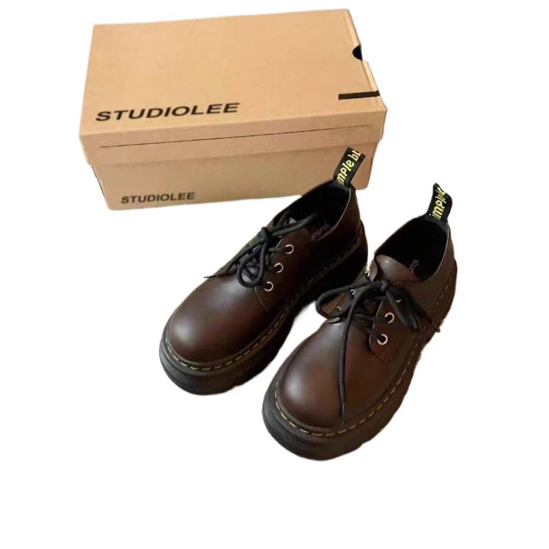 Женская обувь 2024 года, брендовые женские туфли на высоком каблуке со шнуровкой спереди, модные туфли с круглым носком для офиса и карьеры, горячая распродажа, туфли на платформе и каблуках