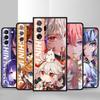 Черный мягкий чехол для телефона Samsung Galaxy S22 S21 S20 Ultra FE S9 S8 S10 Plus Note 20 10 9 Fundas Cover Genshin Impact Game