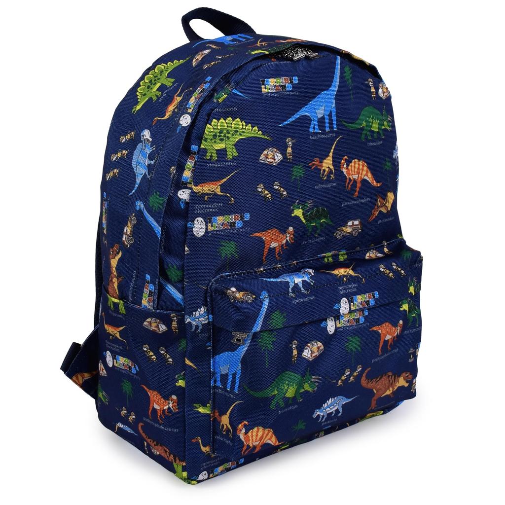 COLORFUL CANDY STYLE Set Fabric Rucksack Water Bottle Cover Dinosaur Continent Leisure Excursion Sports Day Elementary School Kindergarten Children